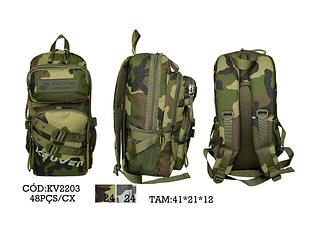MOCHILA CAMUFLADA