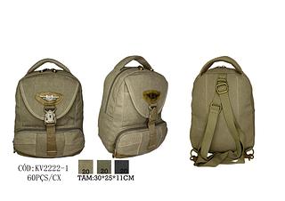 MOCHILA PEQUENA LONA