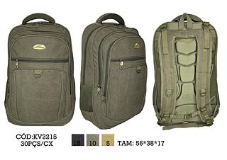 MOCHILA LONA ACAMPAMENTO